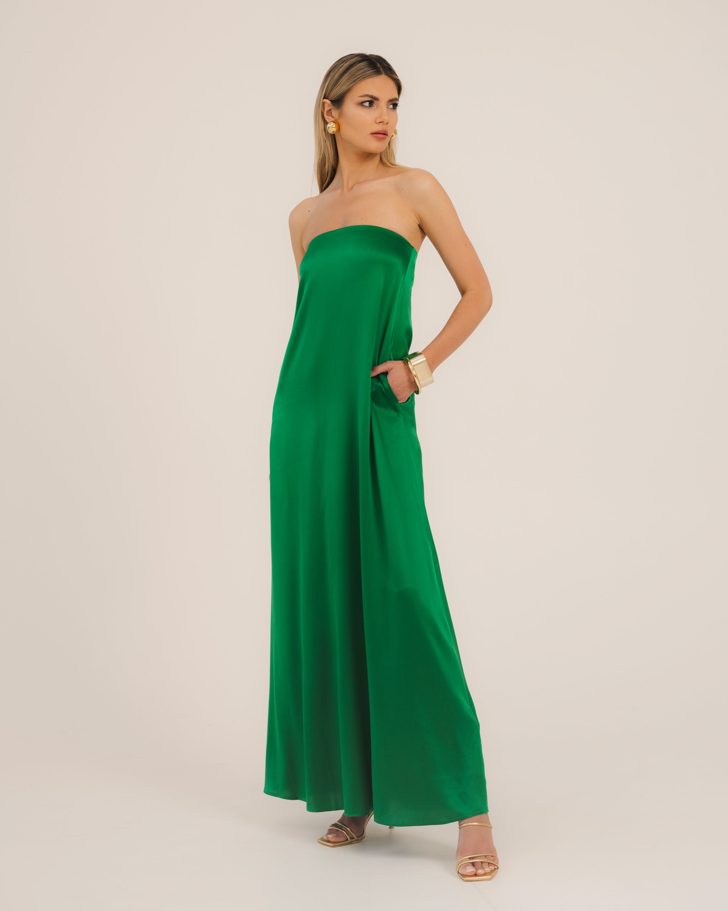 OLJA - SEIDENKLEID