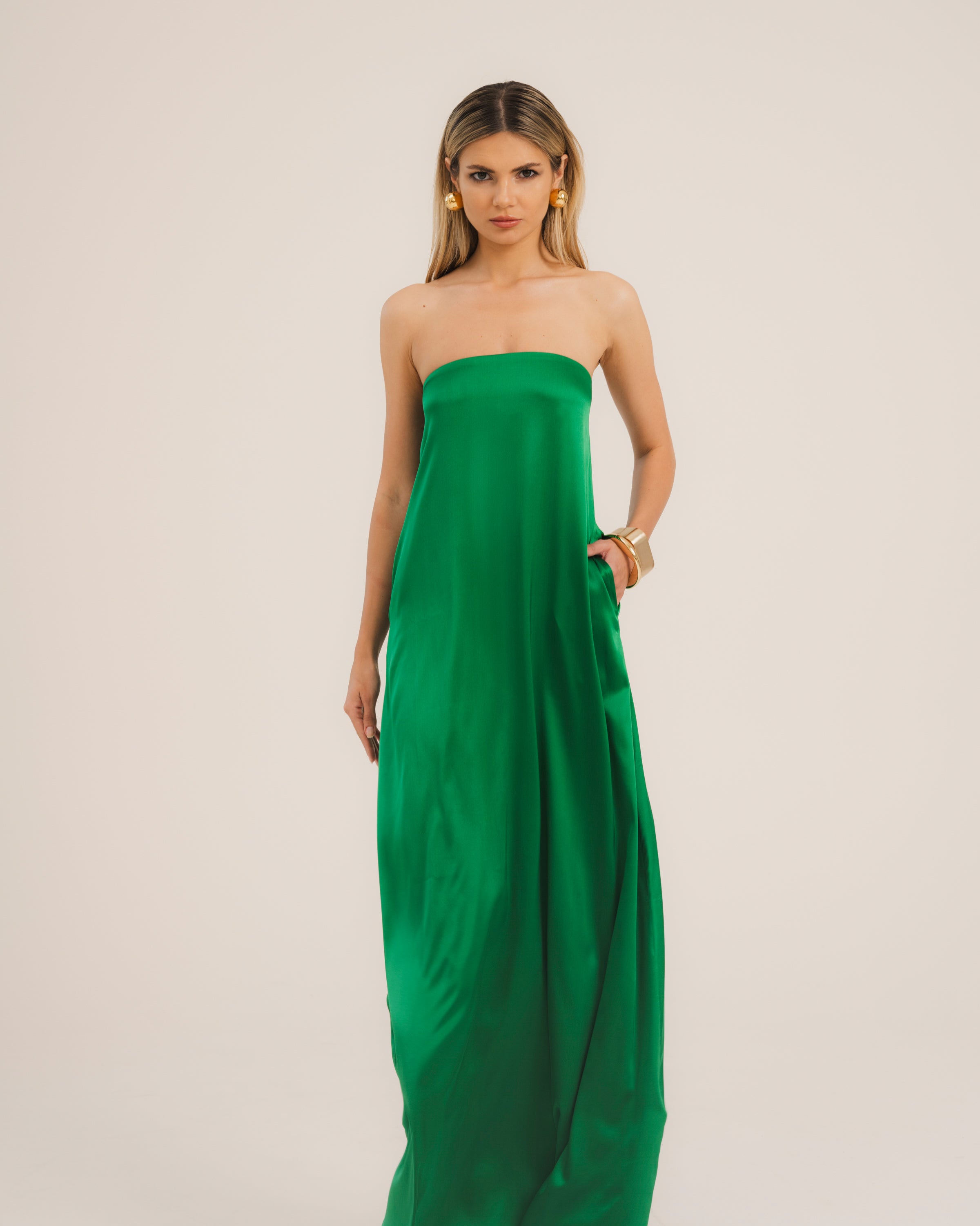 OLJA - SEIDENKLEID